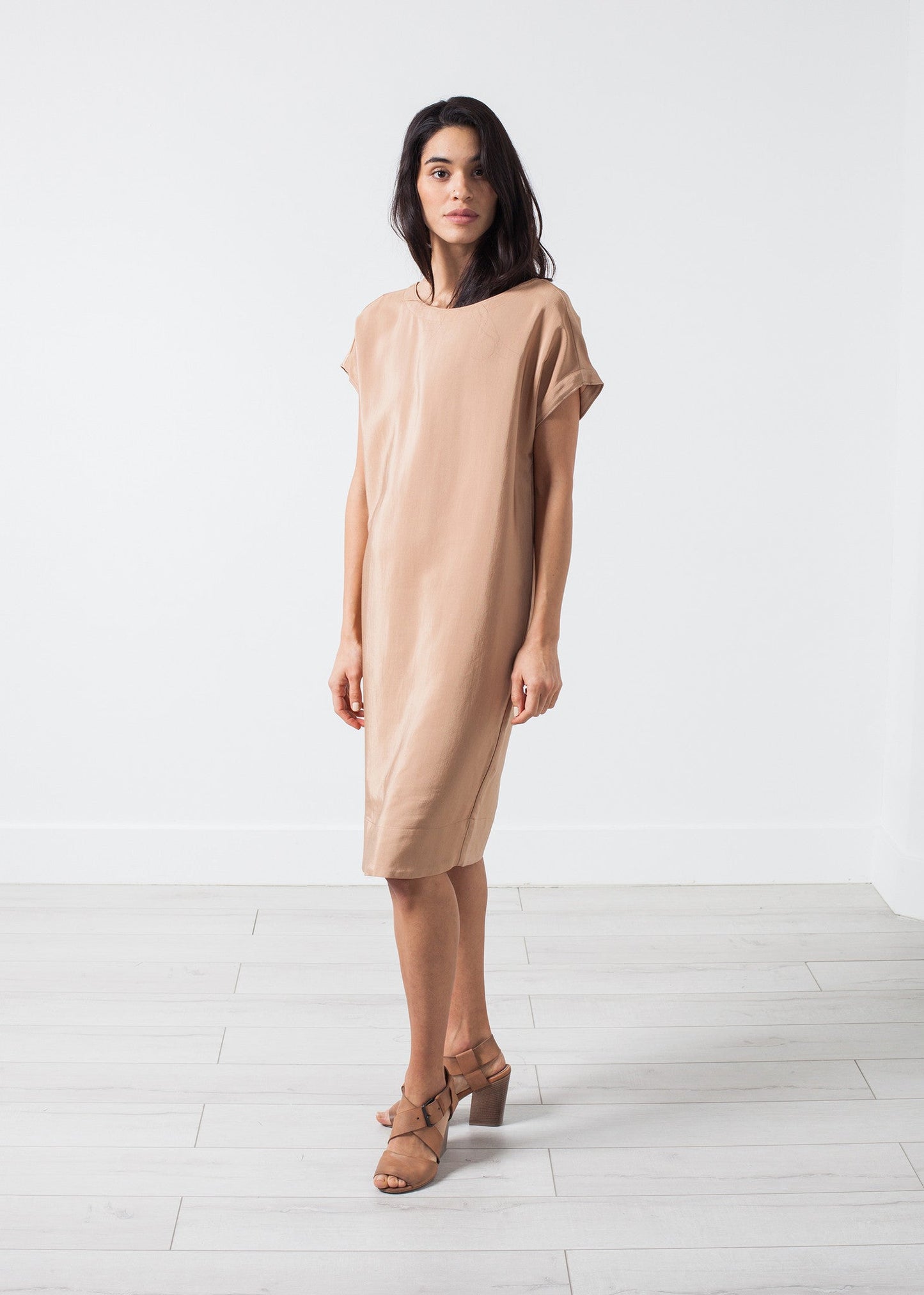 Philomene Dress in Camel